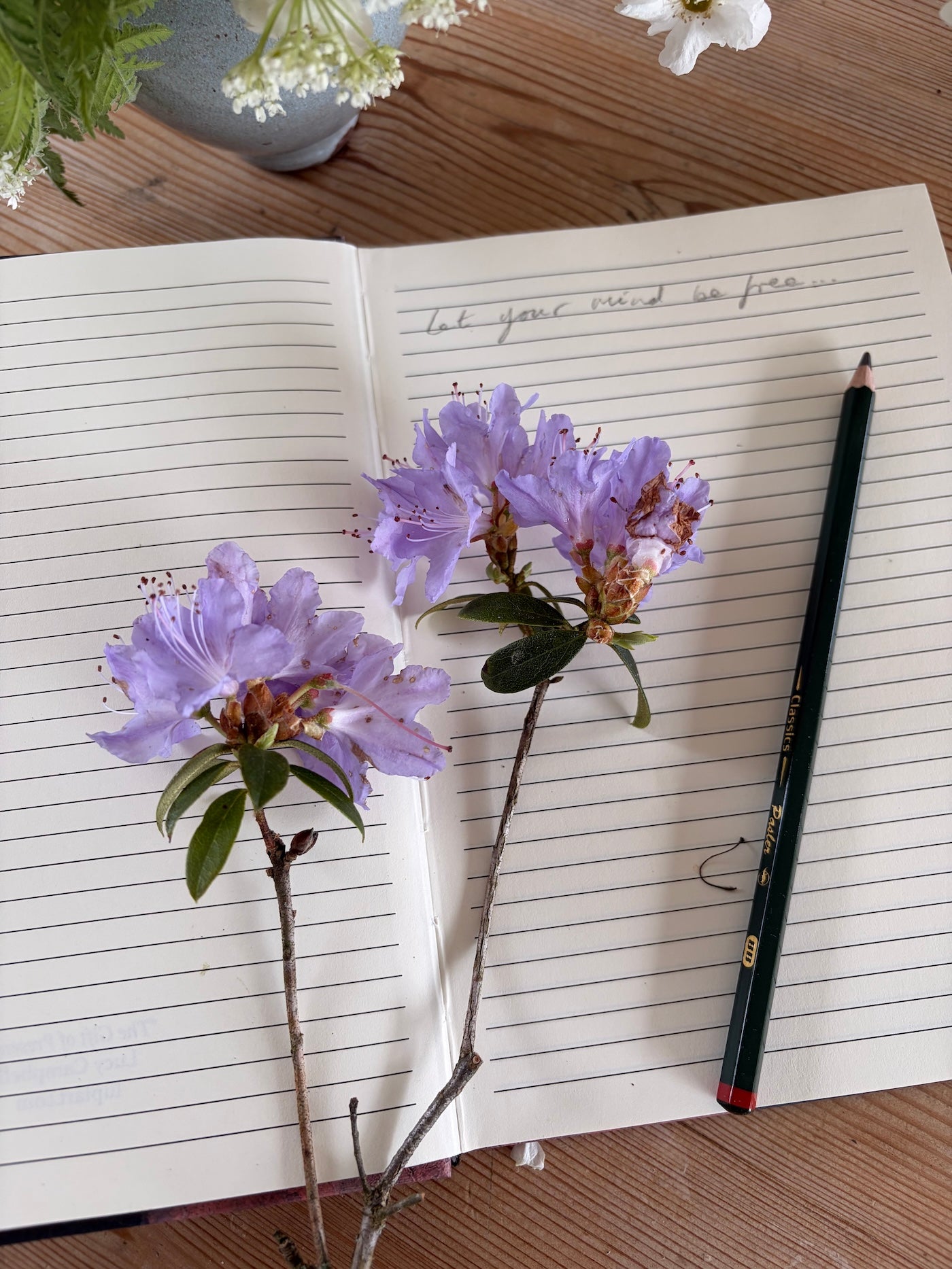 A5 Journal - Hardback, "The Gift of Presence"
