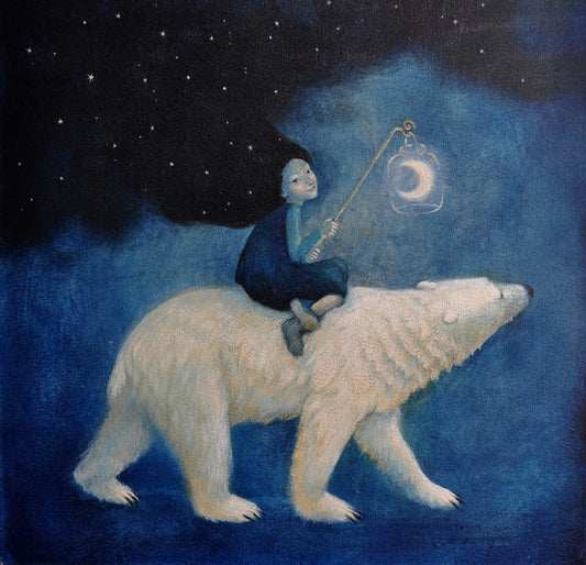 "Northern Light" 6 x Lucy Campbell greetings cards - single image