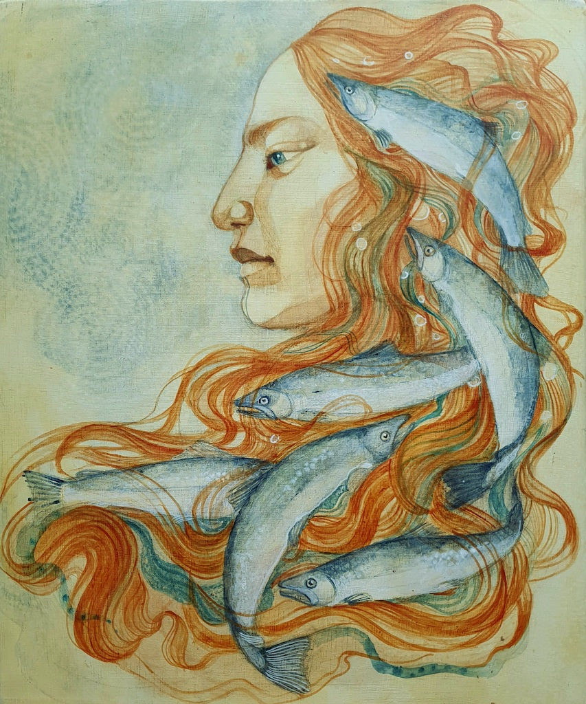 "Salmon Woman profile"
