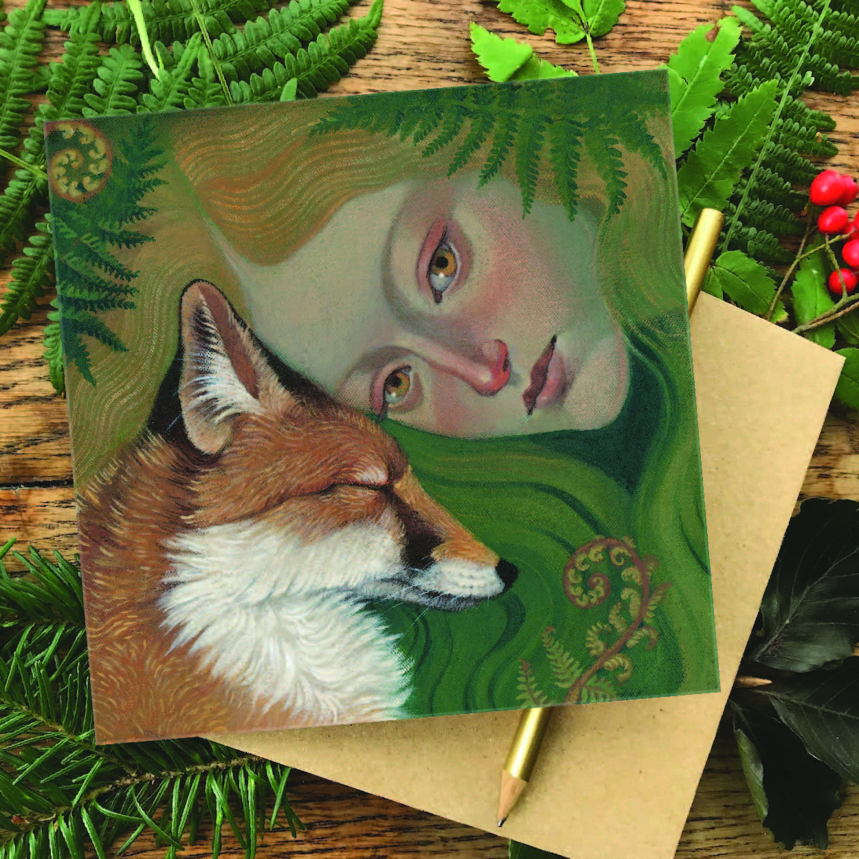 "To See with Your Eyes" Greetings card