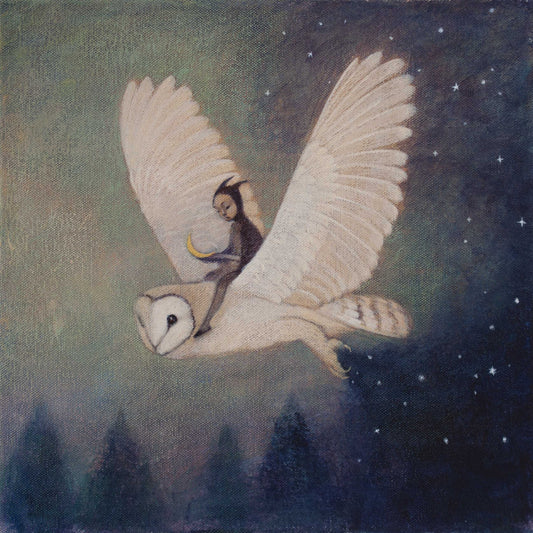 "Boa Noite" 6 x Lucy Campbell greetings cards - single image
