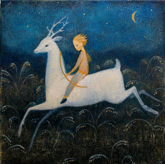 "Hunter of Dreams" 6 x Lucy Campbell greetings cards - single image