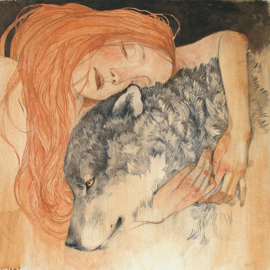 "Into the Arms of the Wild" 6 x Lucy Campbell greetings cards - single image