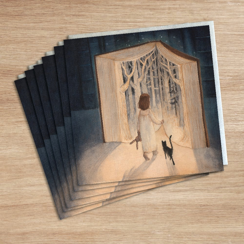 "A Forest Enchanted" Greetings card