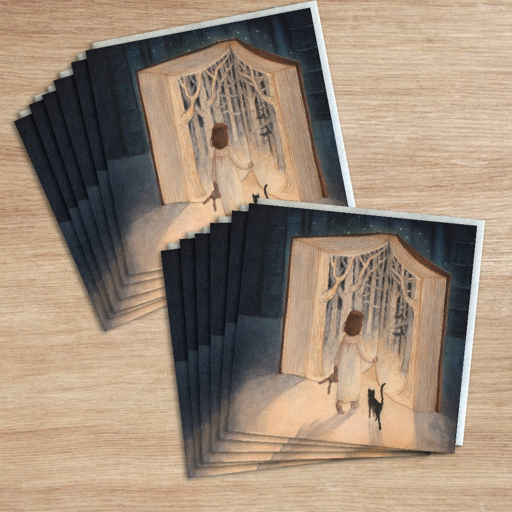 "A Forest Enchanted" Greetings card