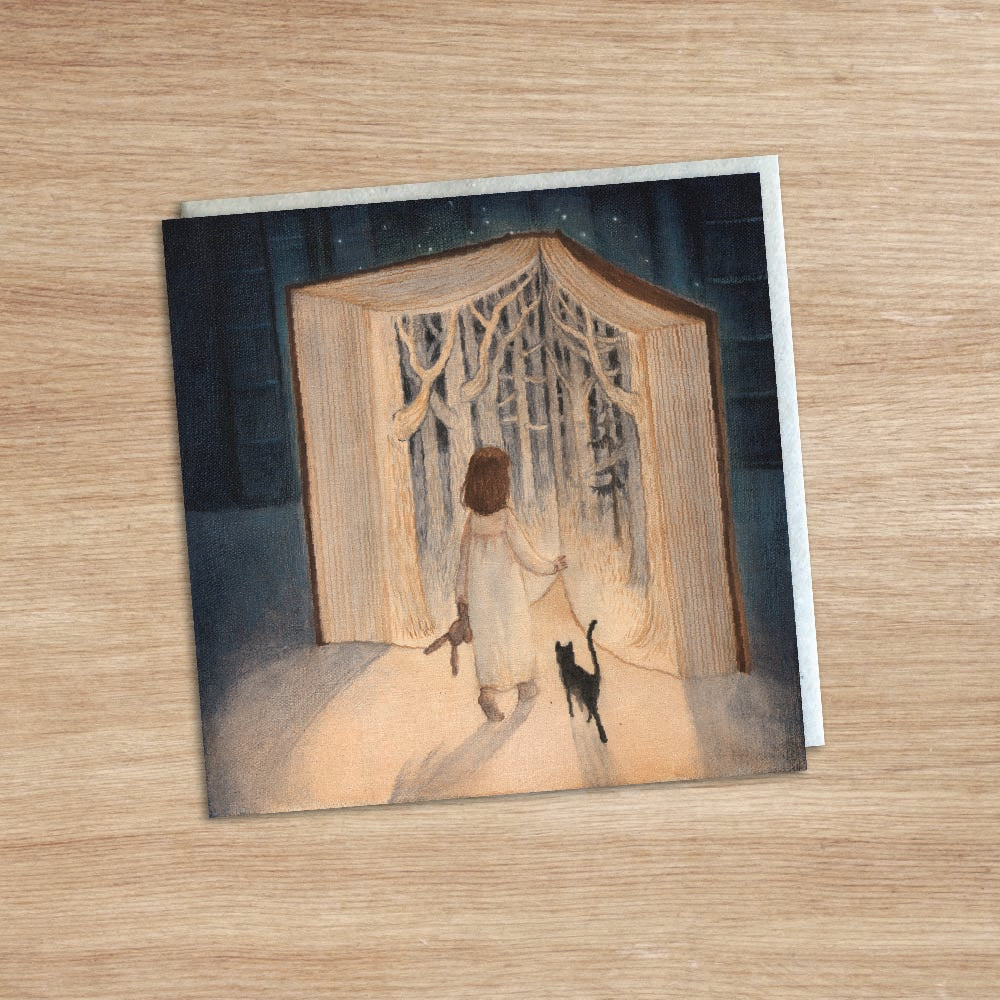 "A Forest Enchanted" Greetings card