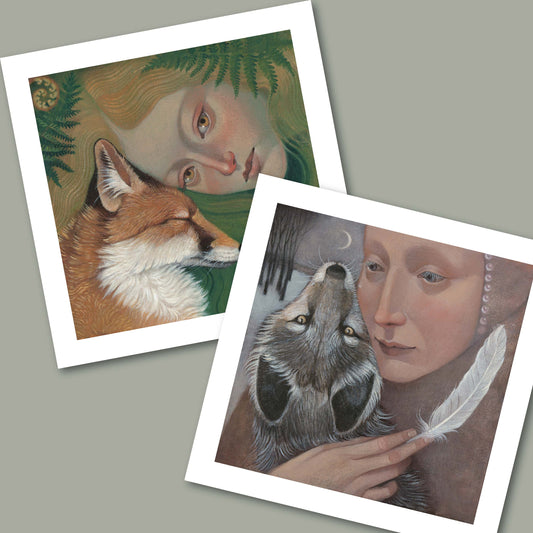 Fox love - 10" print bundle (save 15%)