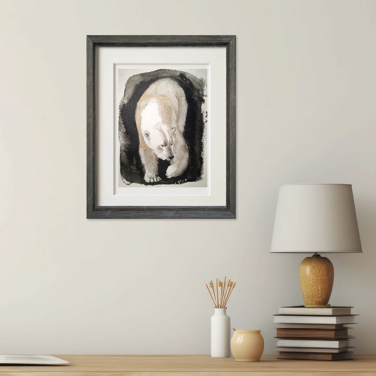 "Golden Bear" Limited edition print