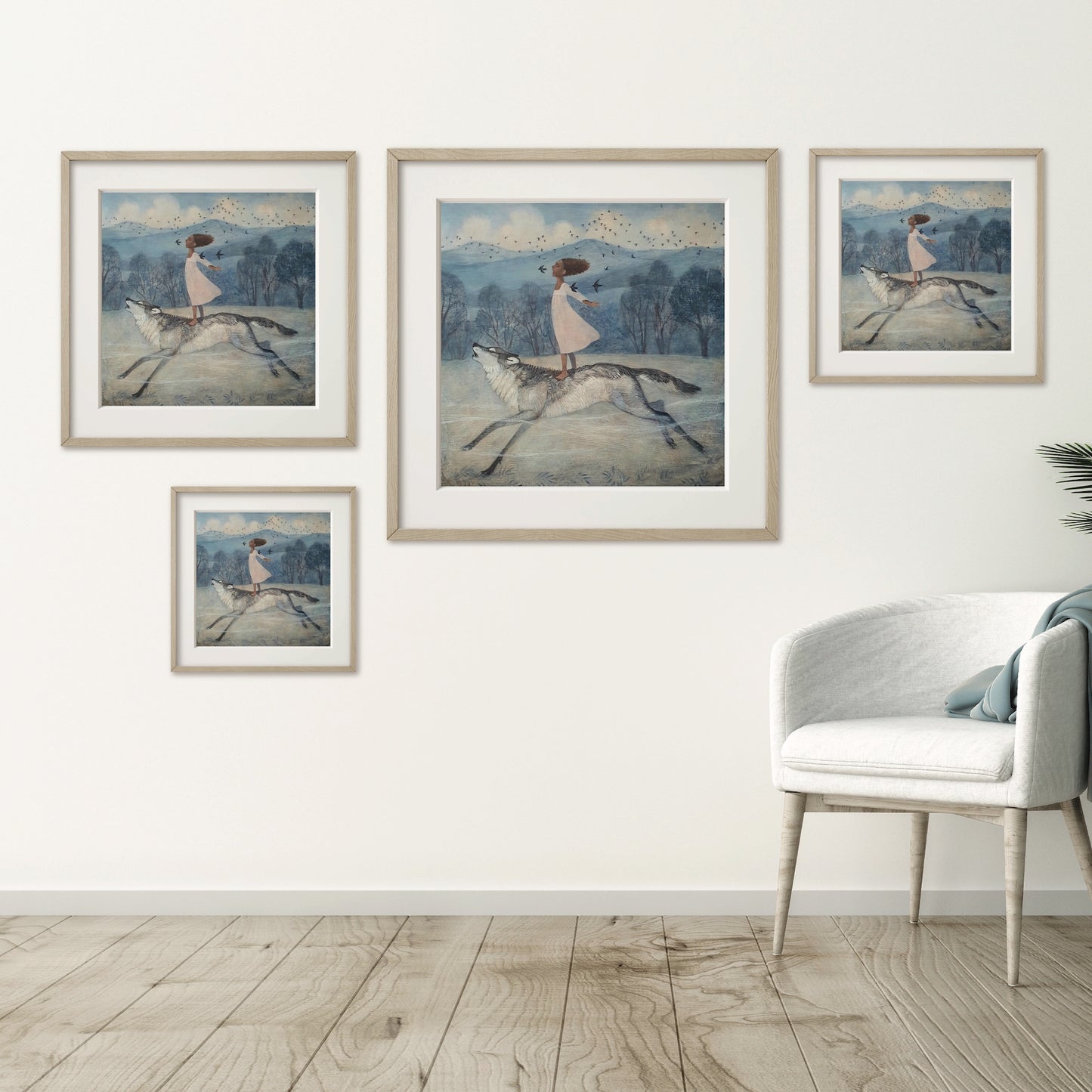 "Hope is the thing that sings" Limited edition print