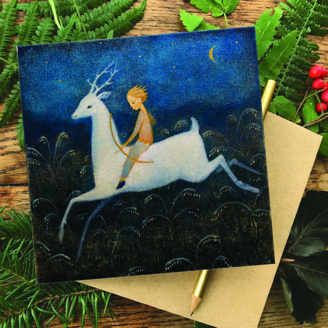 "Hunter of Dreams" Greetings card