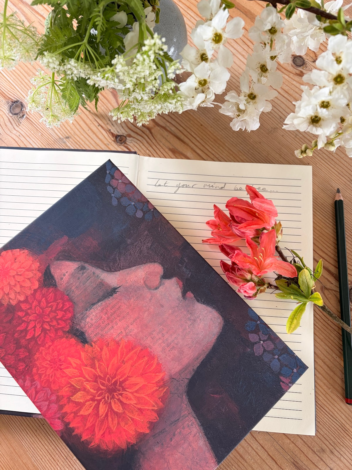 A5 Journal - Hardback, "The Gift of Presence"