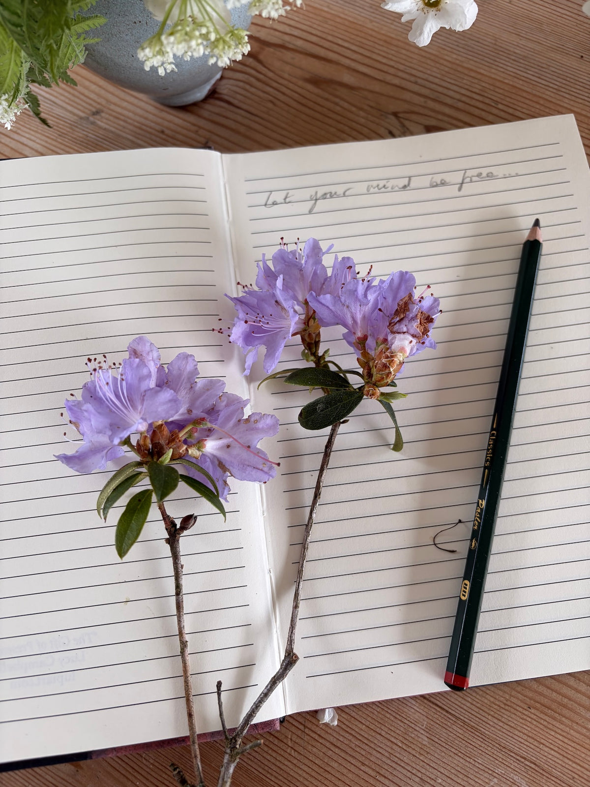 A5 Journal - Hardback, "The Gift of Presence"