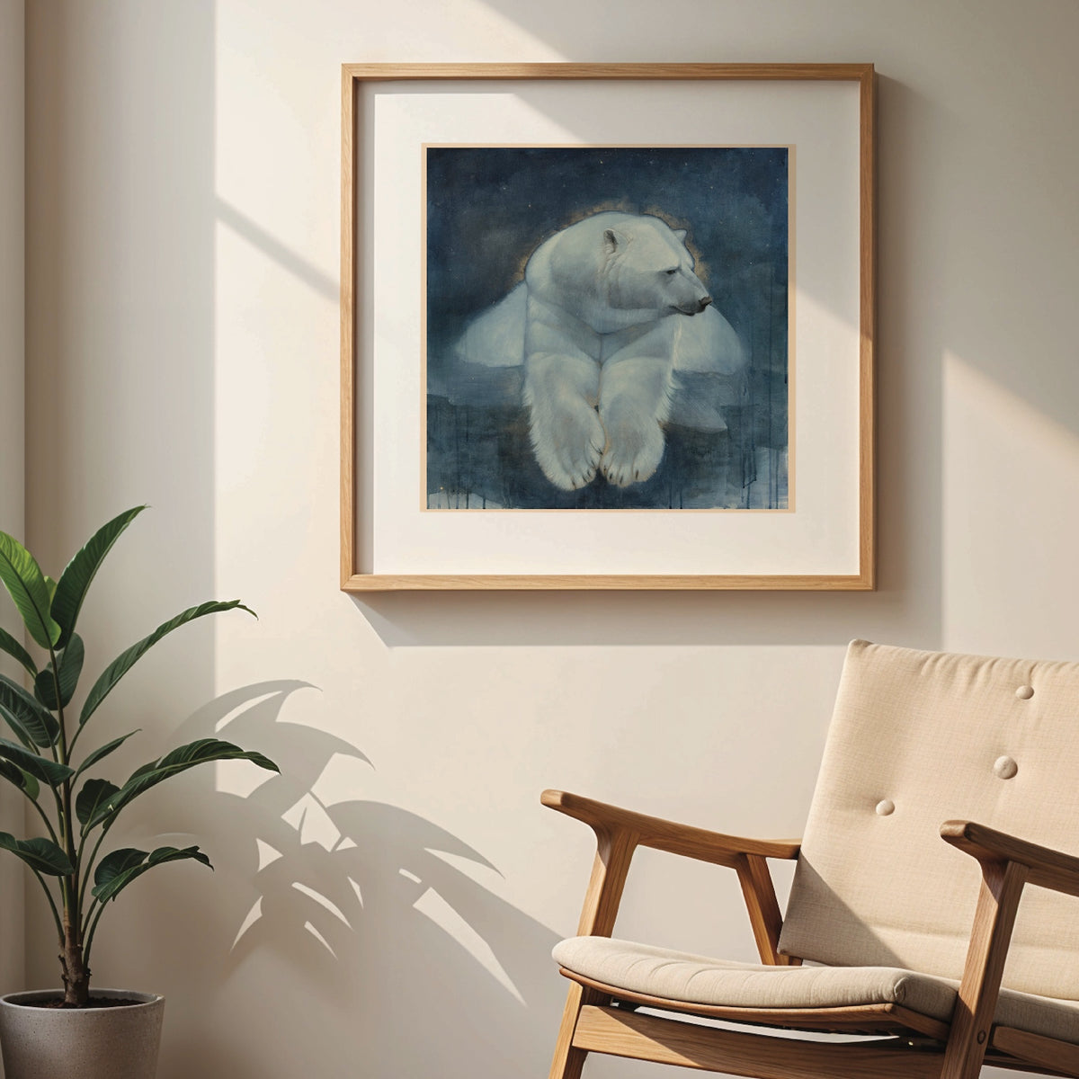"Mellow Bear" Limited edition print