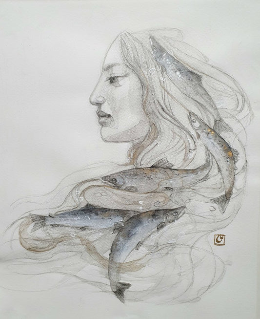 Salmon Woman #1