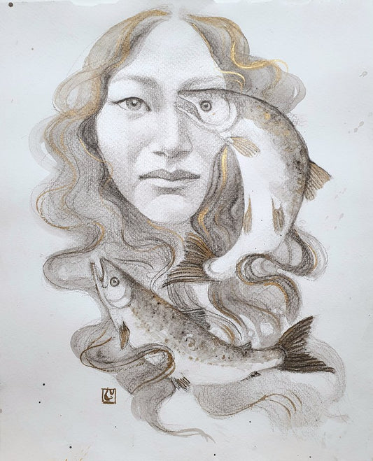 Salmon Woman #2