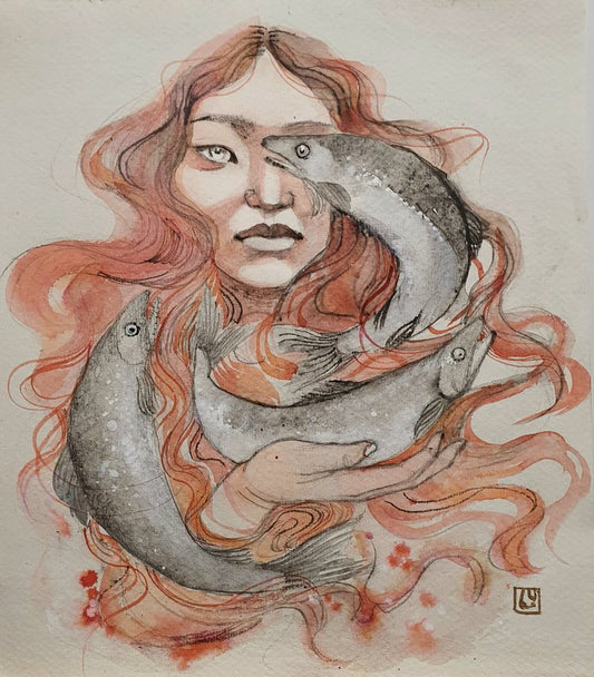 Salmon Woman #3