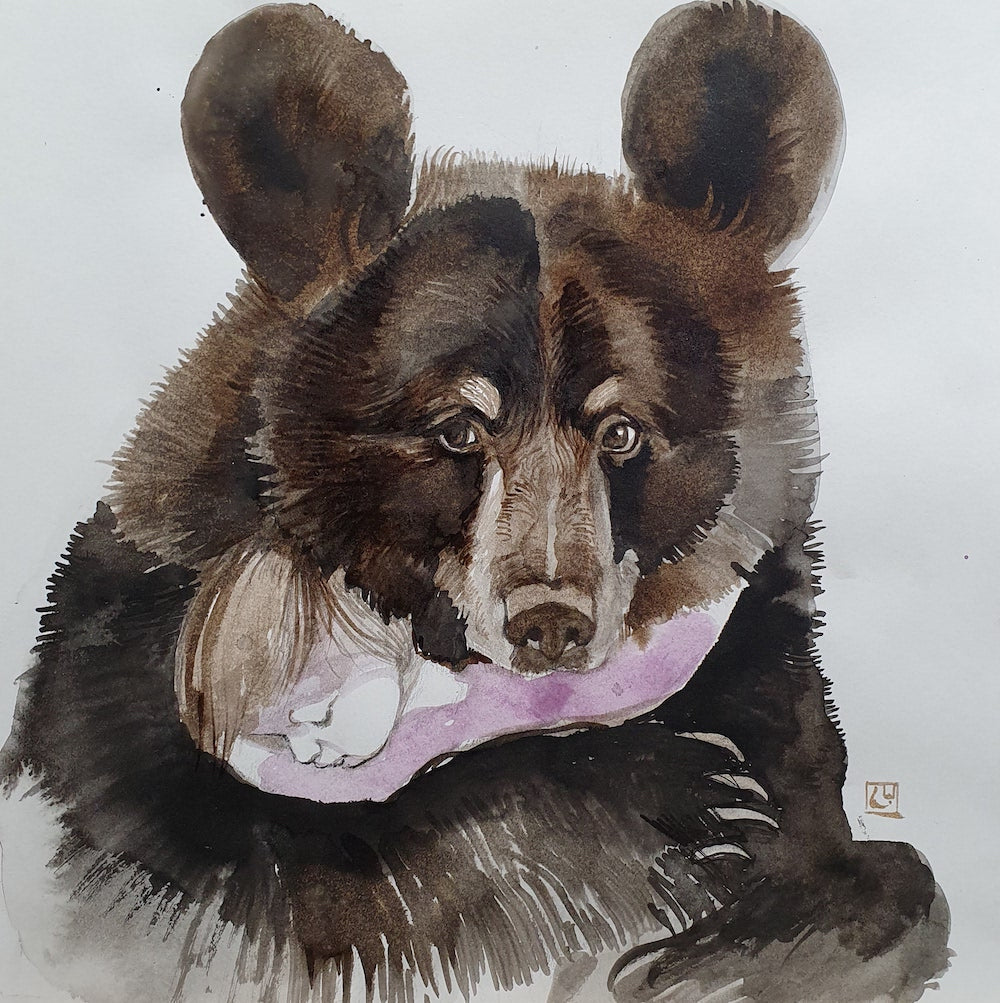 "Saturday's Bear" Sketch