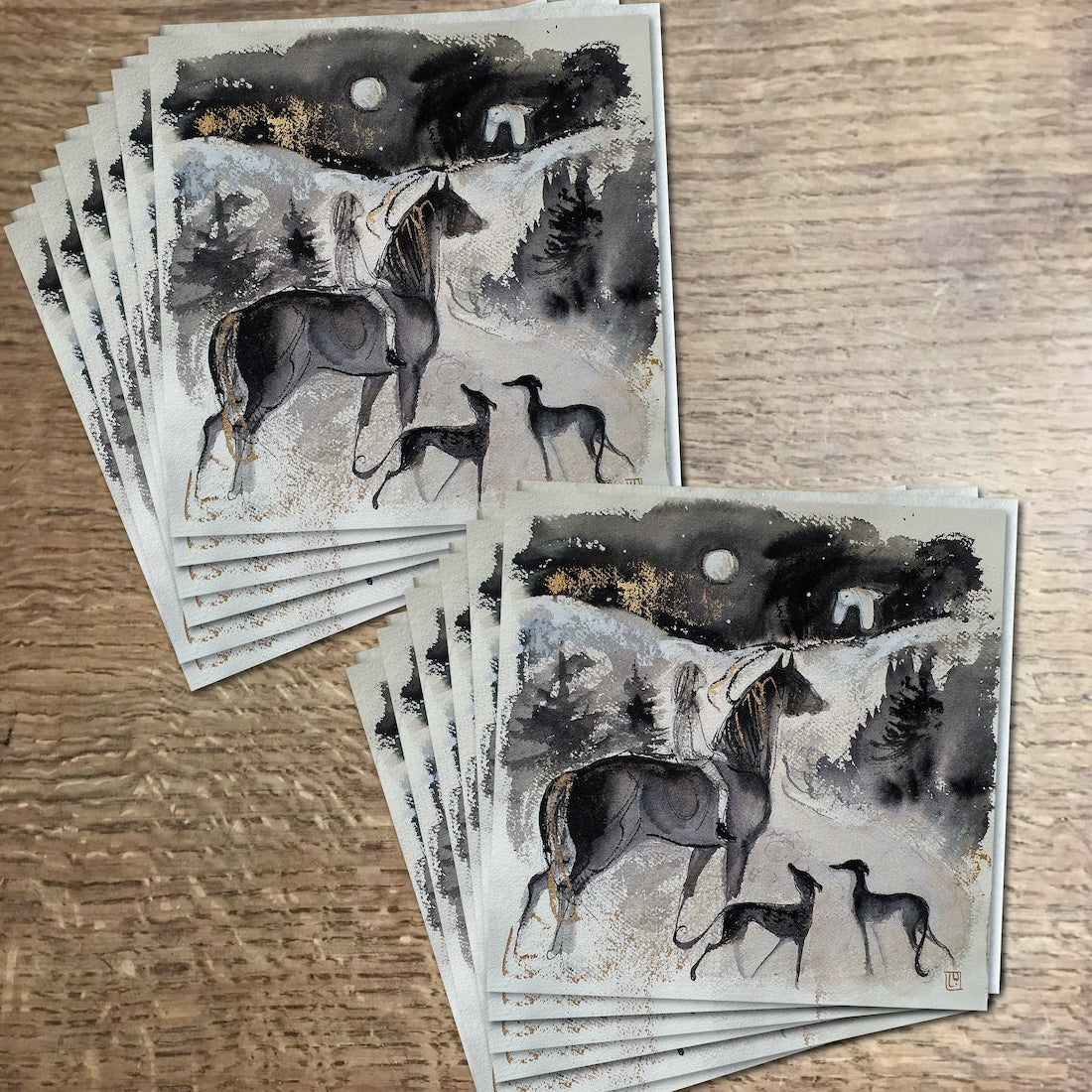 "Shangri_La" Greetings card