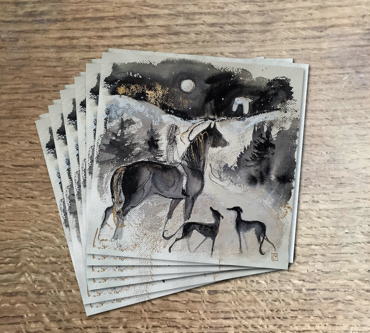 "Shangri_La" Greetings card