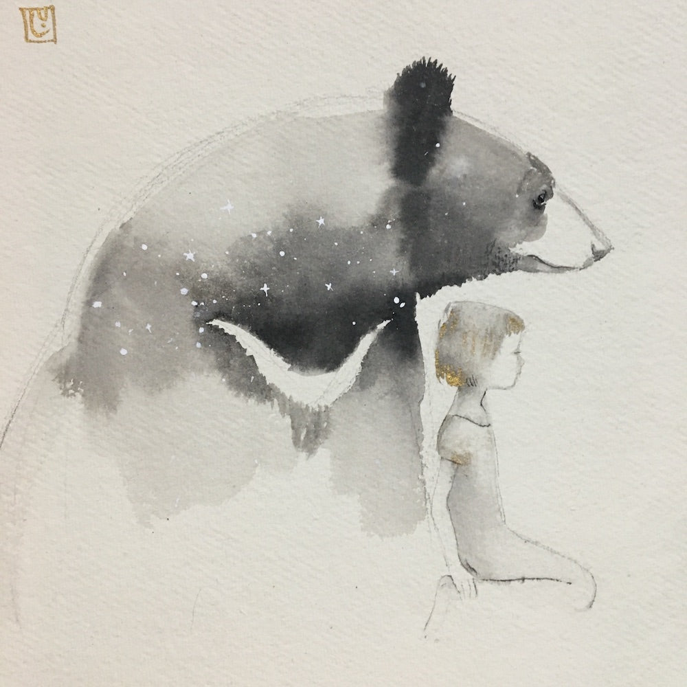 "Starry Bear" Limited edition print