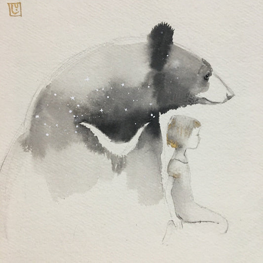 "Starry Bear" Limited edition print