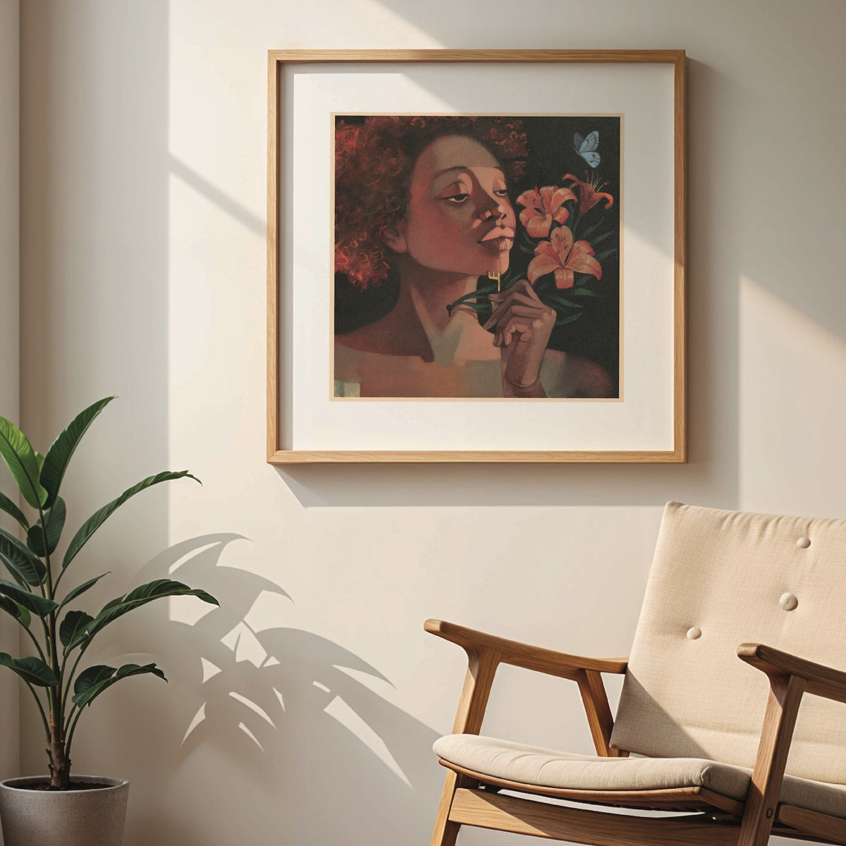 "The Key to Your Flowering " Limited edition print