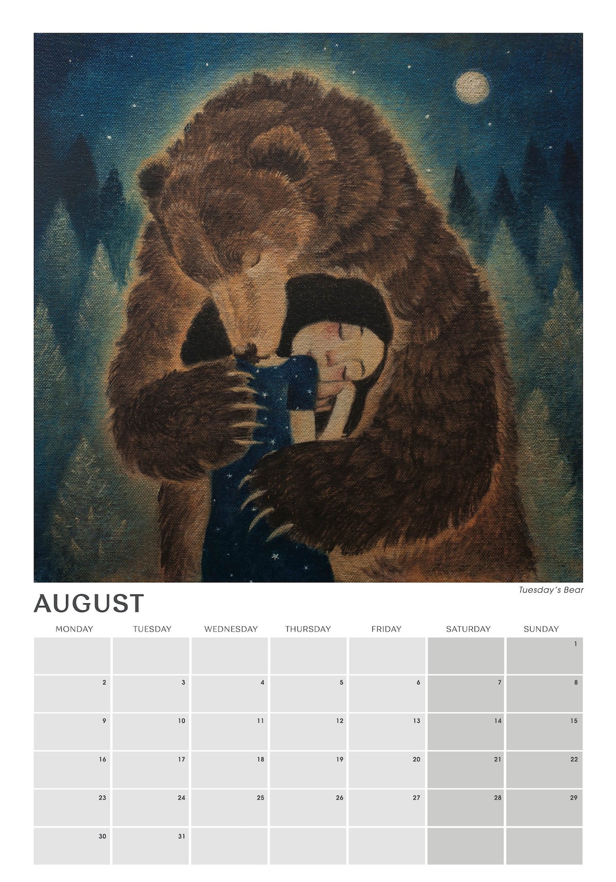 2027 Wall Calendar
