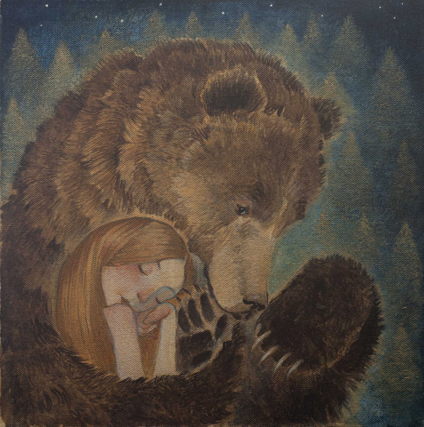 "Wednesday's Bear" Limited edition print