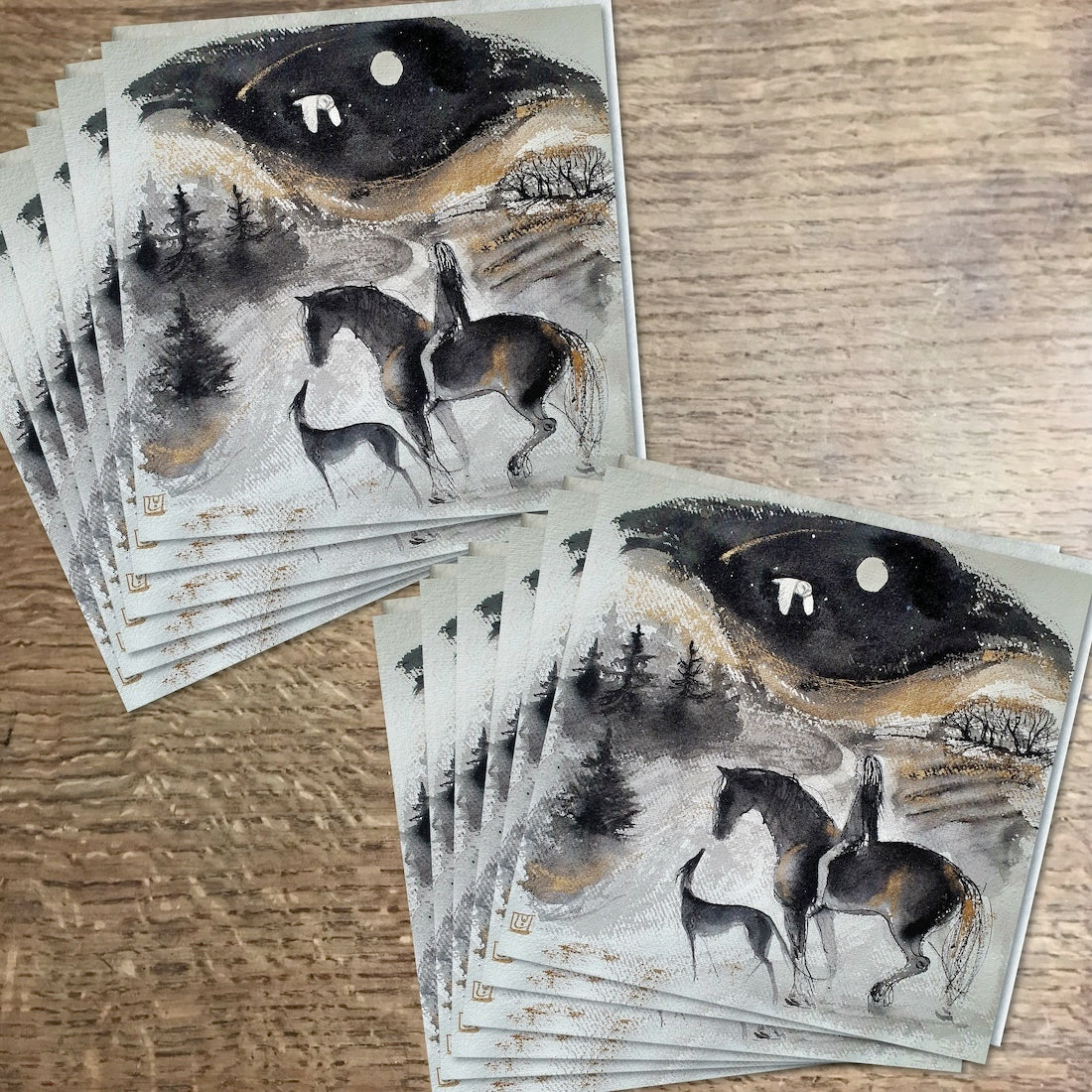 "Where Our Souls Sing" Greetings card