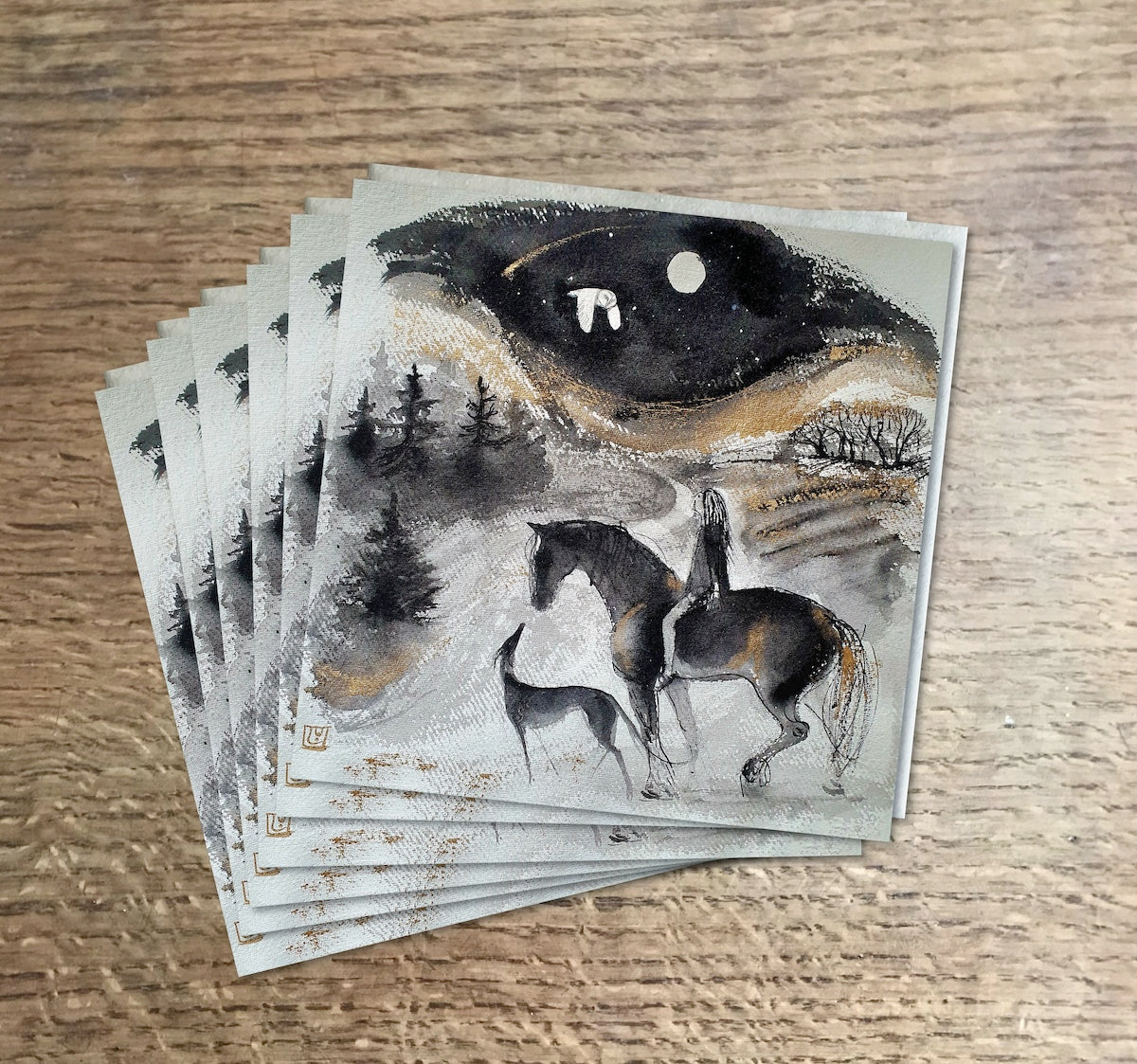 "Where Our Souls Sing" Greetings card